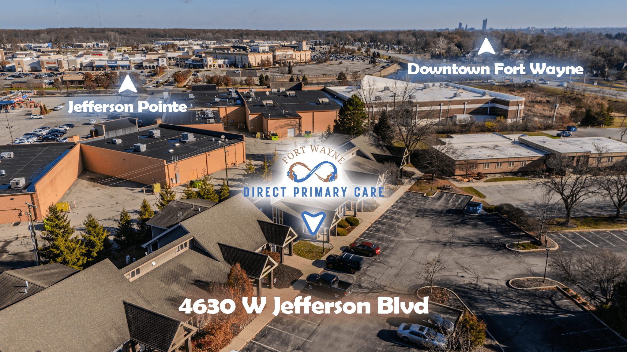 Fort Wayne Direct Primary Care location on West Jefferson Boulevard